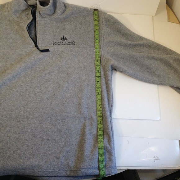 Le Shark Rampart Casino Mens Jumper Sweater Sweatshirt Zip Neck Size X Large - Picture 12 of 12